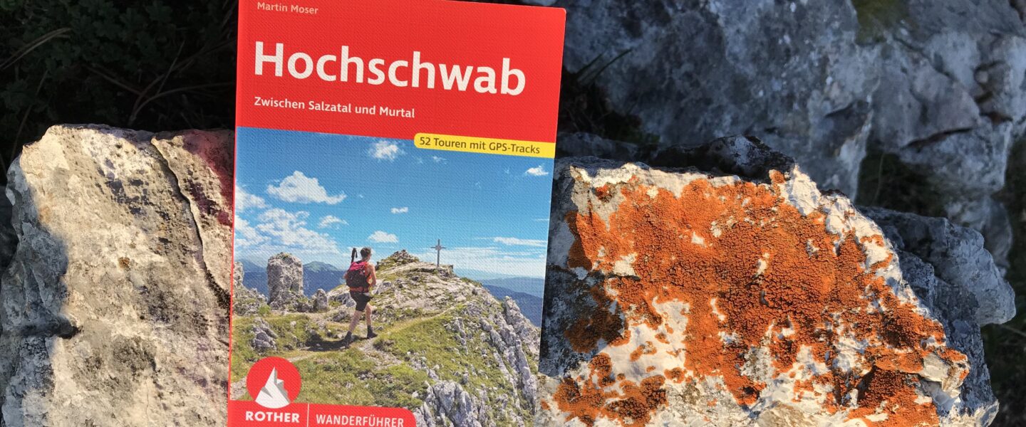 Titelbild Hochschwab Rother-Wanderführer. Foto Peter Backé