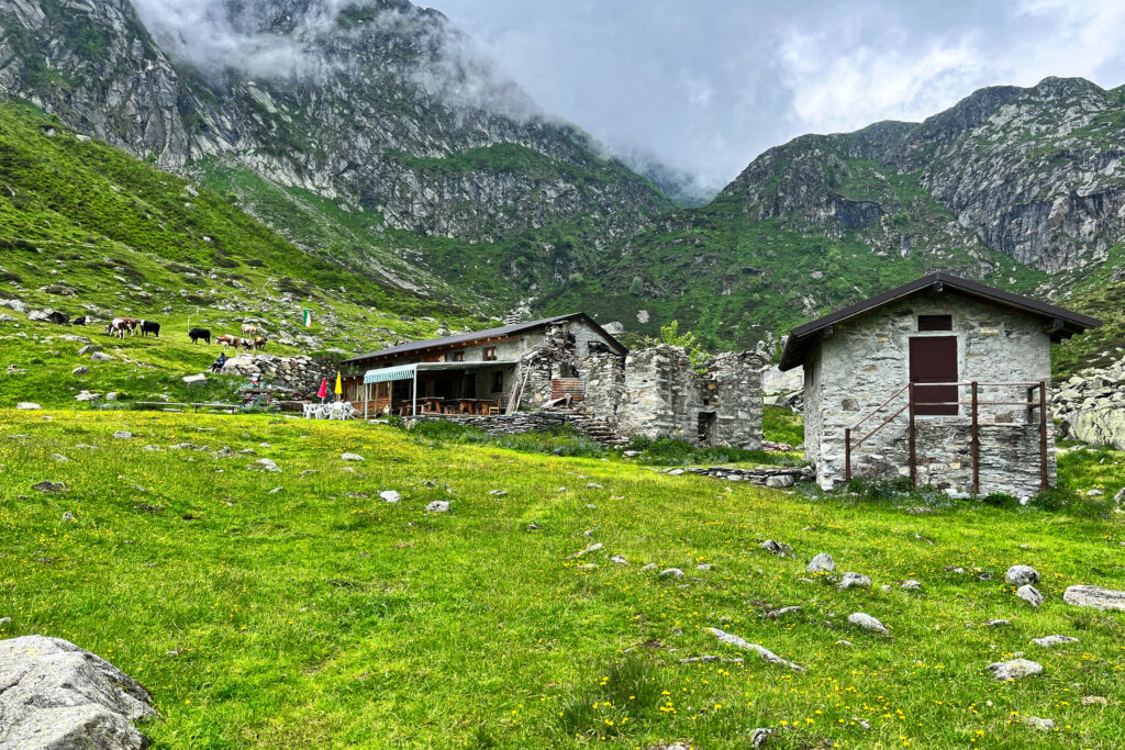 Rifugio Alpe Baranca. Foto: Birgit Matzinger