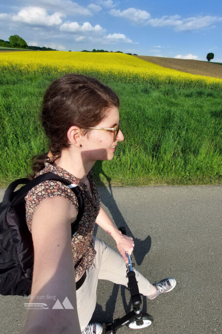 Meinen früheren Arbeitsweg von circa 45 Kilometer je Richtung habe ich zwei Mal komplett mit dem Rennrad zurückgelegt um Autofahrten zu vermeiden, viel öfter waren es nur Teilstrecken. Foto: Alice Frischherz